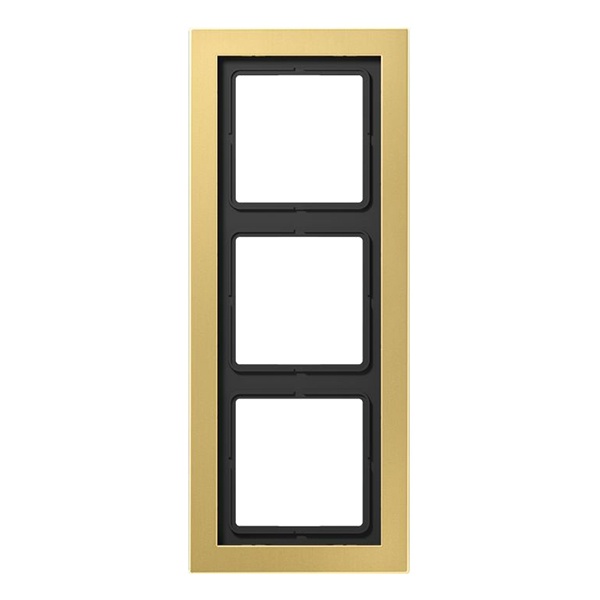 Рамка 3-ая Jung LS-design Латунь Classic