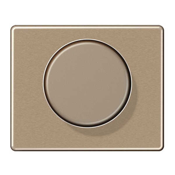 Накладка Jung SL500 для поворотного диммера Золотая бронза