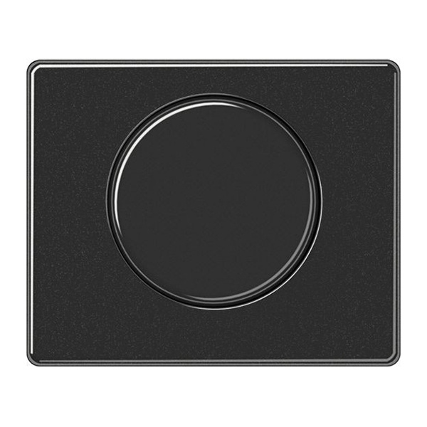 Накладка Jung SL500 для поворотного диммера Черный