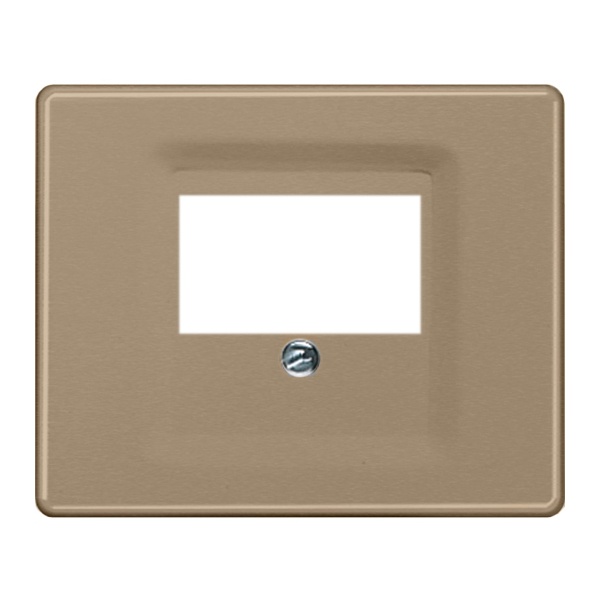 Накладка Jung SL500 для USB зарядки и акустических розеток Золотая бронза