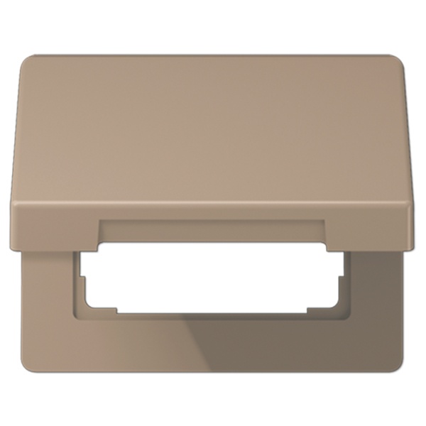 Крышка откидная Jung SL500 для розеток с заземлением Золотая бронза