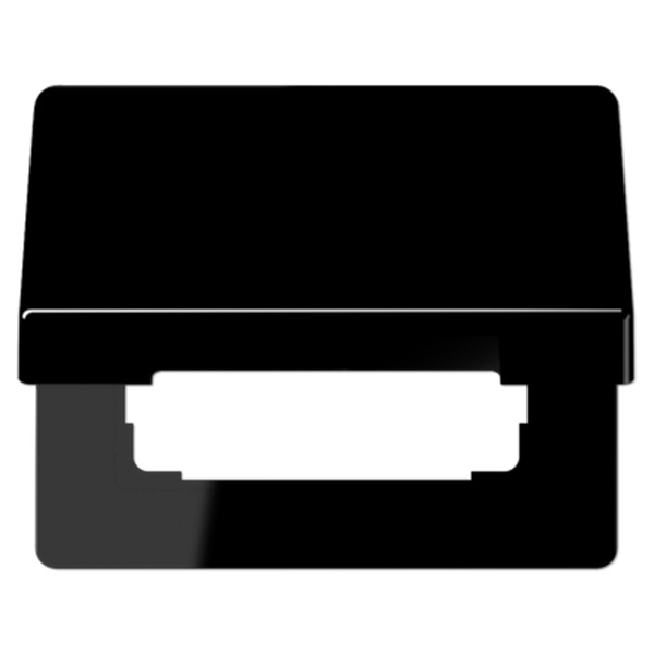 Крышка откидная Jung SL500 для розеток с заземлением Черный