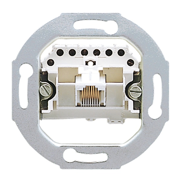 Телефонная розетка Jung RJ11(RJ45) 8 контактов механизм
