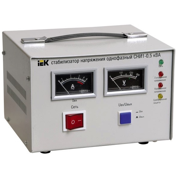 Стабилизатор напряжения ИЭК СНИ1-10 кВА однофазный