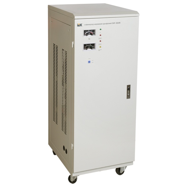 Стабилизатор напряжения ИЭК СНИ1-30 кВА однофазный