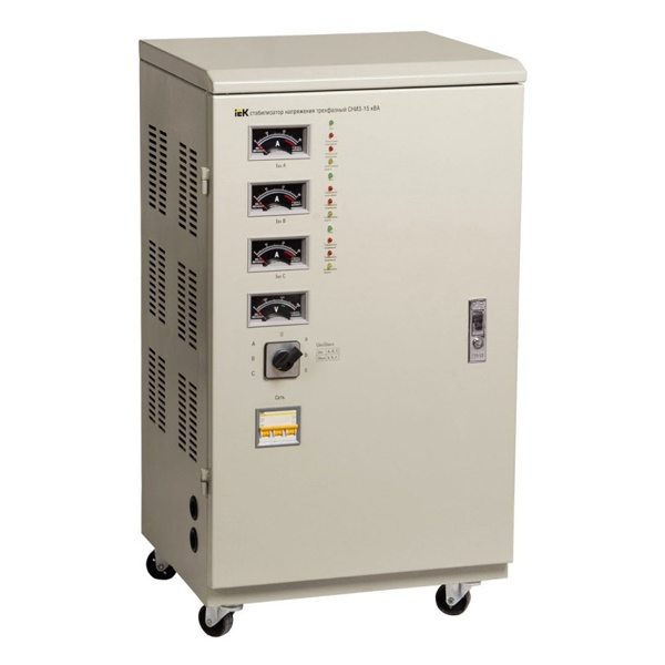 Стабилизатор напряжения ИЭК СНИ3-30 кВА трехфазный