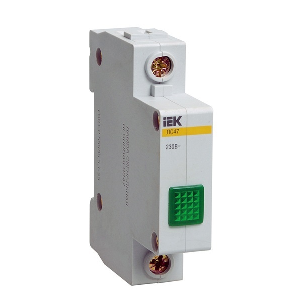 Сигнальная лампа ИЭК ЛС-47 220В зеленая (неон)