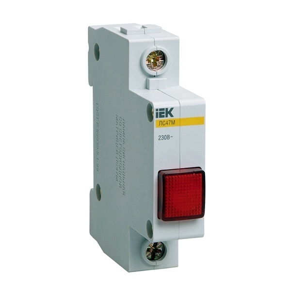 Сигнальная лампа ИЭК ЛС-47М 220В красная (LED-матрица)