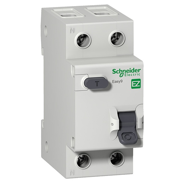 Дифавтомат Schneider Electric 1P+N C16А 30мА тип АС однофазный электронный 4,5кА Easy9 (дифференциальный автомат, АВДТ)