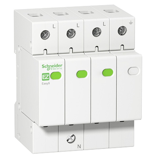 Ограничитель перенапряжение (УЗИП) Schneider Electric EASY9 3П+Н 45кА 400В