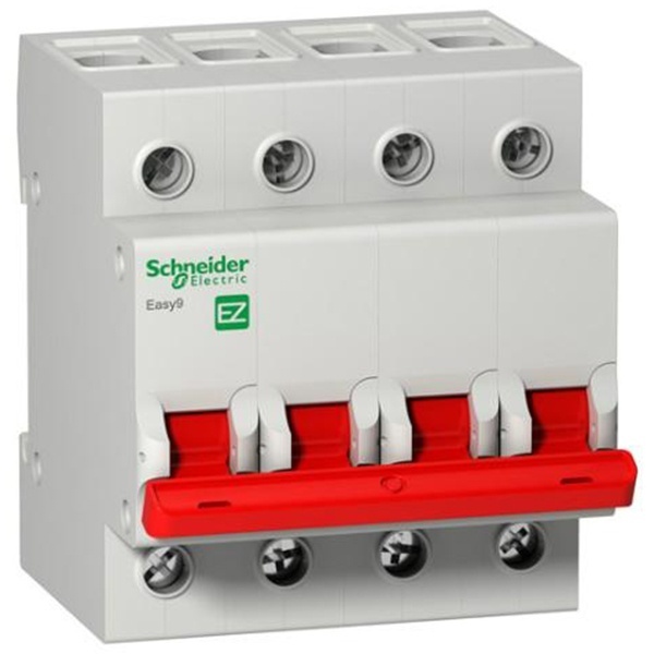 Выключатель нагрузки Schneider Electric 4П 100А 400В трехфазный Easy9 (рубильник)