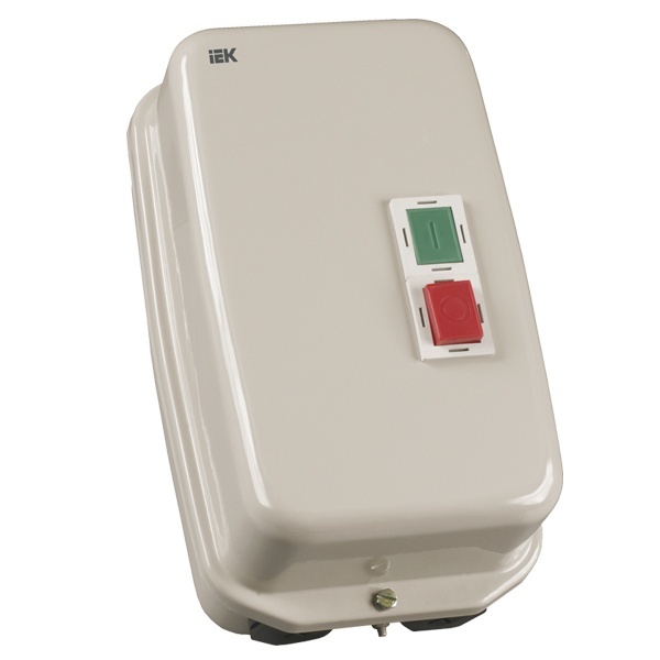 Контактор ИЭК КМИ46562 65А в оболочке Ue380В/АС3 IP54