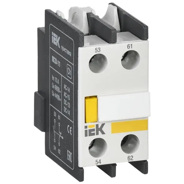 Приставка ИЭК ПКИ-20 дополнительные контакты 2Н.О