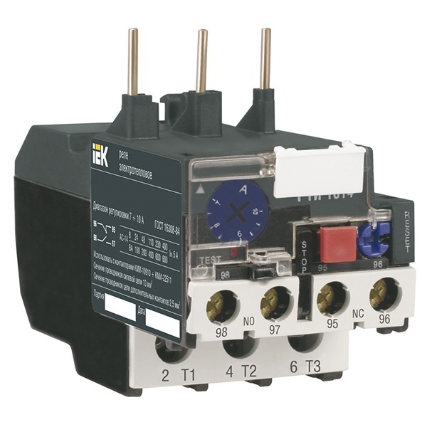 Реле ИЭК РТИ-1314 электротепловое 7-10А