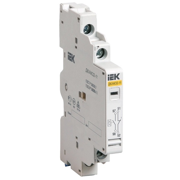 Аварийно-дополнительный контакт ИЭК ДК/АК32-11