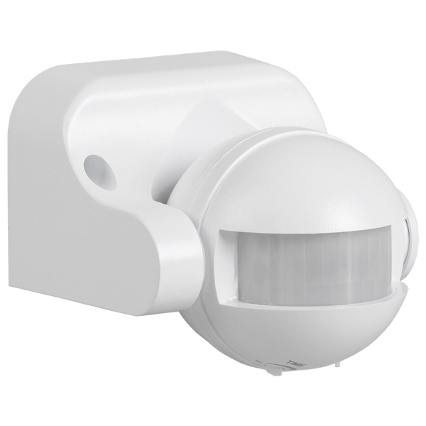 Датчик движения ИЭК ДД 009 белый макс нагрузка 1100Вт угол обзора 180град дальность 12м IP44