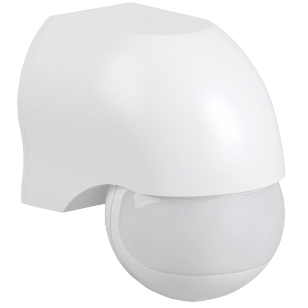 Датчик движения ИЭК ДД 010 белый макс нагрузка 1100Вт угол обзора 180град дальность 10м IP44