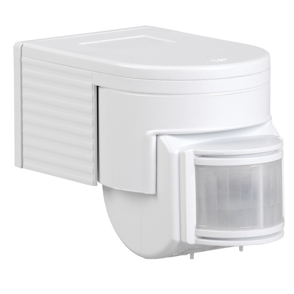 Датчик движения ИЭК ДД 012 белый макс нагрузка 1100Вт угол обзора 180град дальность 12м IP44