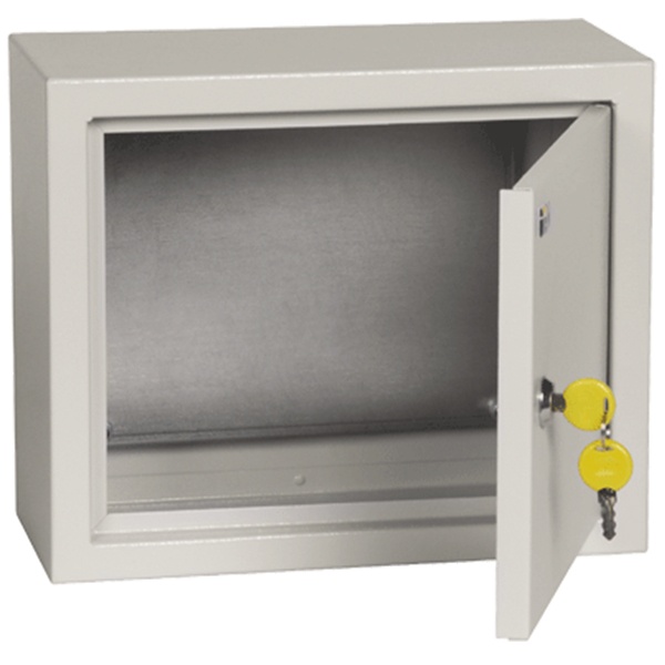 Щит металлический ИЭК ЩМП-2.3.1-0 36 УХЛ3 IP31, с монтажной платой 250х300х150