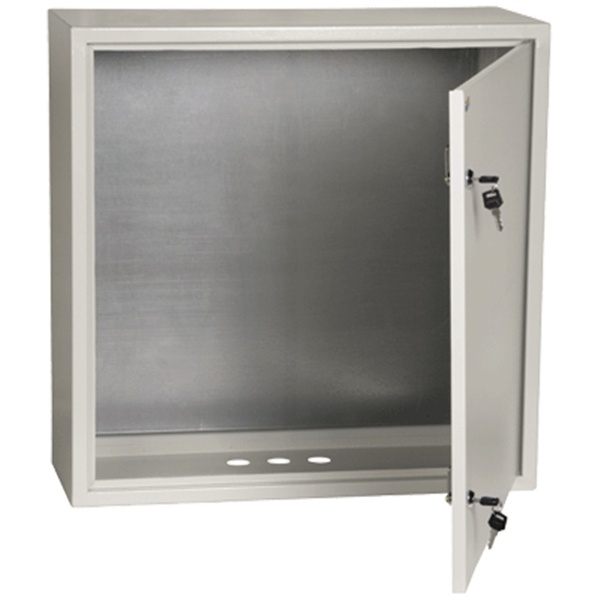 Щит металлический ИЭК ЩМП-6.6.2-0 36 УХЛ3 IP31, с монтажной платой 600х600х250