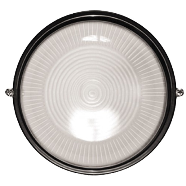 Светильник ИЭК НПП1301 черный/круг 60Вт IP54