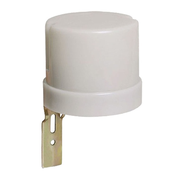 Фотореле ИЭК ФР 602 максимальная нагрузка 5500 ВА IP44 серый