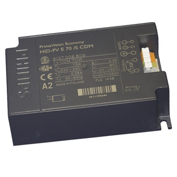 ЭПРА для металлогалогенных ламп Philips HID-PV E 70W/S CDM