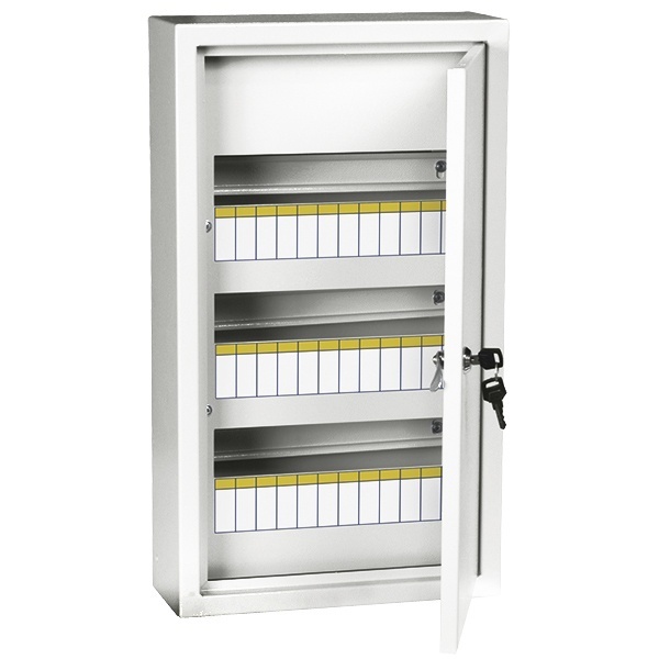 Щит металлический ИЭК TITAN 3 ЩРн-36з-1 36(3х12) модулей навесной 540х310х120 УХЛ3 IP31 белый