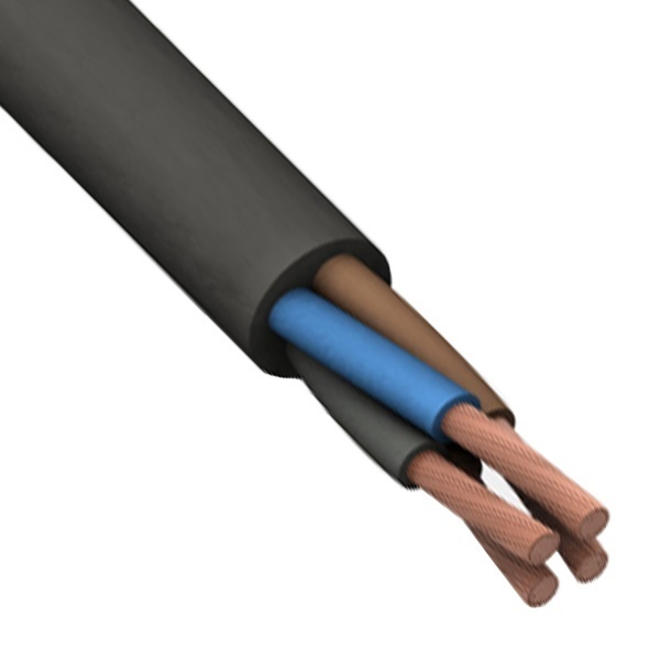 Кабель силовой Конкорд гибкий КГтп-ХЛ 4х10 медный ГОСТ 24334-80