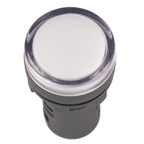 Лампа ИЭК AD22DS(LED)матрица d22мм белый 230В