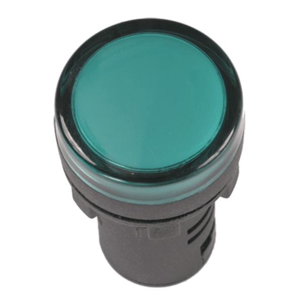 Лампа ИЭК AD16DS(LED)матрица d16мм зеленый 230В AC