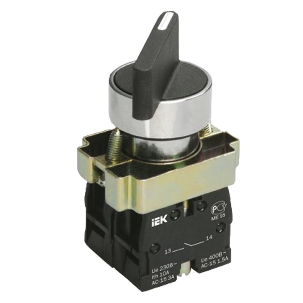 Переключатель ИЭК LAY5-BJ33 3 положения I-0-II длин ручка