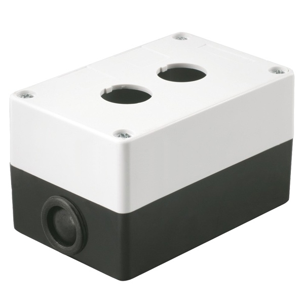 Корпус ИЭК КП102 для кнопок 2 места белый