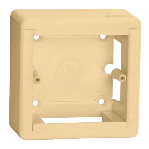 Коробка универсальная ИЭК Элекор КМКУ для накладного монтажа 88х88х44мм слоновая кость (бежевый)