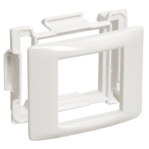 Рамка и суппорт на 2 модуля ИЭК Праймер для кабель-канала с крышкой 60 и 75 мм