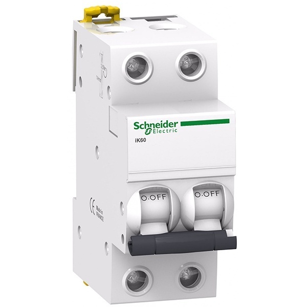 Автоматический выключатель Schneider Electric Acti 9 iK60N 2П 16A 6кА C (автомат электрический)