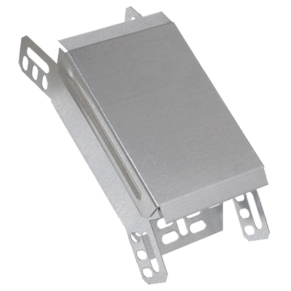 Поворот 45° ИЭК вертикальный внешний с крышкой для кабельных лотков 80х400 мм