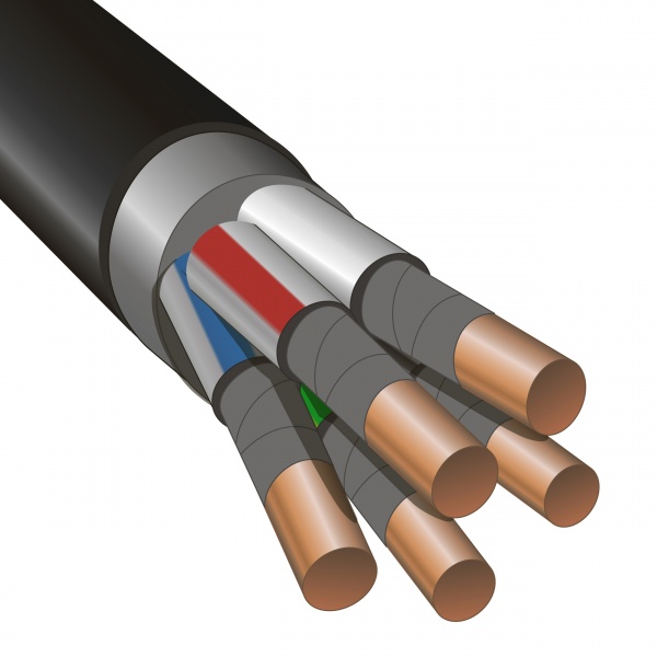 Кабель силовой Конкорд ППГнг(А)-FRHF 5х4 безгалогенный огнестойкий ГОСТ 31996