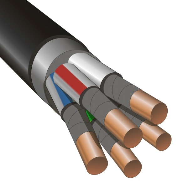 Кабель силовой Конкорд ППГнг(А)-FRHF 5х10 безгалогенный огнестойкий ГОСТ 31996