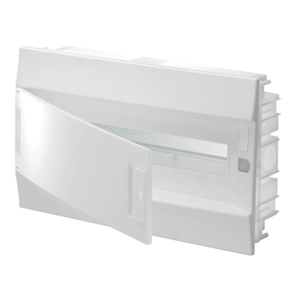 Шкаф в нишу ABB Mistral41 12М непрозрачная дверь, клеммы (1SLM004102A1103)
