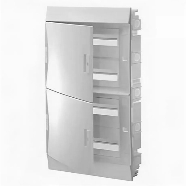 Шкаф в нишу ABB Mistral41 (4x18) 72М непрозрачная дверь, клеммы (1SLM004102A1110)