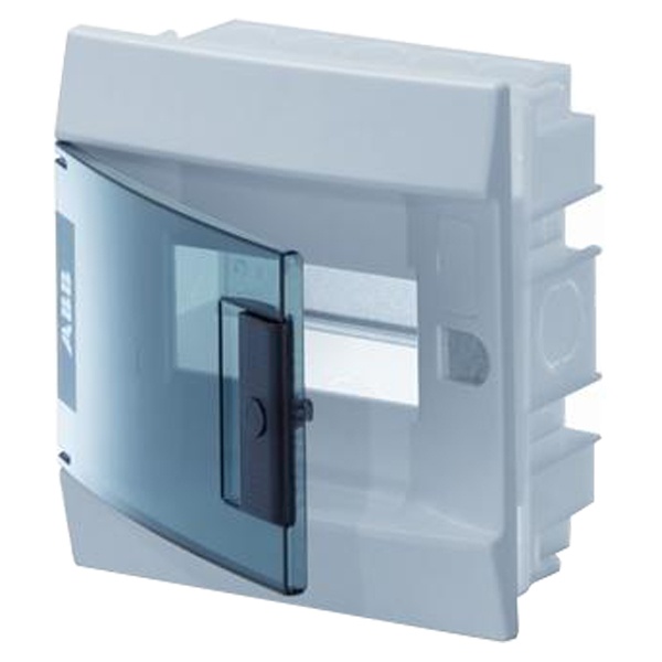 Щиток в нишу ABB Mistral41 6М зеленая дверь без клеммного блока 41A06X12