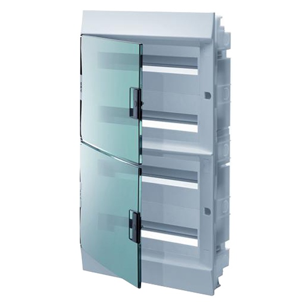 Шкаф в нишу ABB Mistral41 72М (4x18) зеленая дверь без клеммного блока 41A18X42