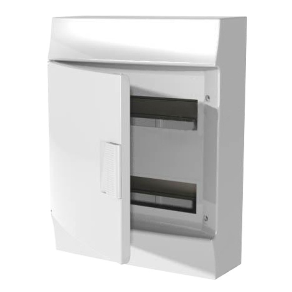 Шкаф настенный ABB Mistral41 24М (2x12) непрозрачная дверь, клеммы (1SLM004102A3105)