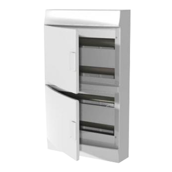 Шкаф настенный ABB Mistral41 72М (4x18) непрозрачная дверь, клеммы (1SLM004102A3110)