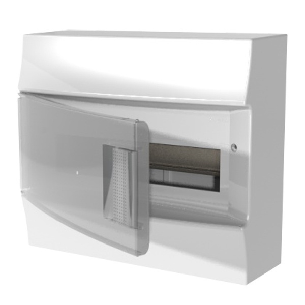 Шкаф настенный ABB Mistral41 12М прозрачная дверь клеммы (1SPE007717F0421)