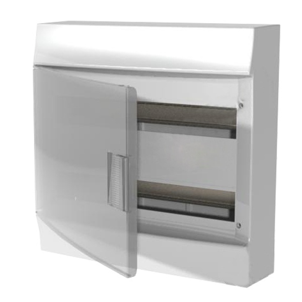Шкаф настенный ABB Mistral41 36М (2x18) прозрачная дверь, клеммы (1SPE007717F0921)