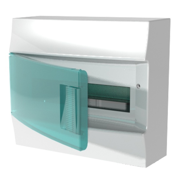 Шкаф настенный ABB Mistral41 12М зеленая дверь без клеммного блока 41P12X12