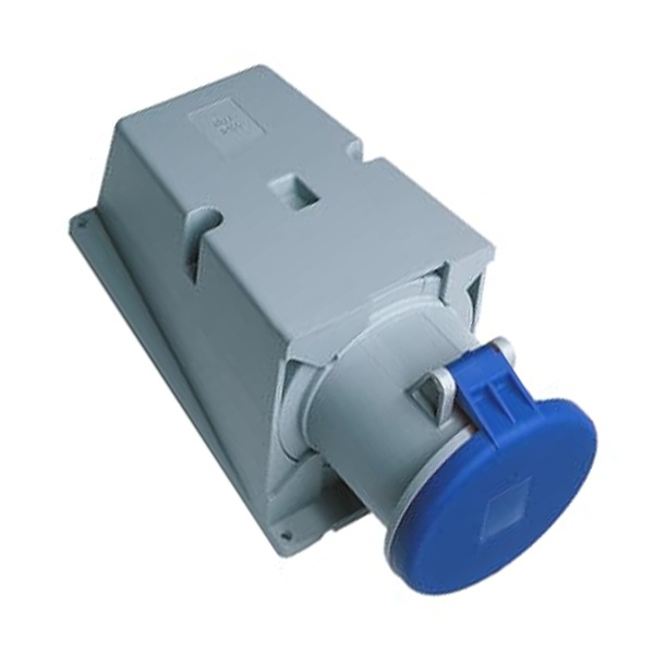 Розетка для накладного монтажа ABB 263 RS6 IP44 63A 2P+E