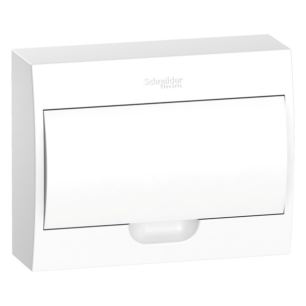 Щит навесной SE City9 Box 12 модулей с белой дверью с клеммниками N+PE (Easy9) (электрический шкаф)